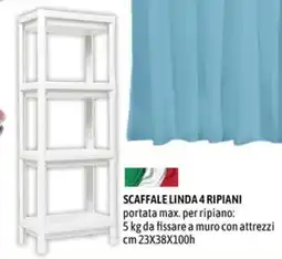 Emisfero Scaffale linda 4 ripiani offerta