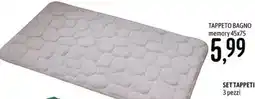 Emisfero Tappeto bagno offerta