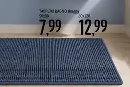 Emisfero Tappeto bagno shaggy offerta