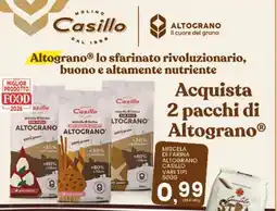 Interspar Miscela di farina Altograno Casillo offerta