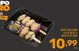 Il Centesimo Tempo Zero involtini suino olive nere & nero siciliano offerta