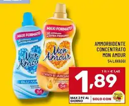 Il Centesimo Ammorbidente concentrato Mon Amour offerta