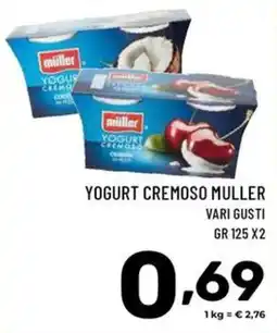 Il Centesimo Yogurt cremoso Müller offerta