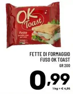 Il Centesimo Fette di formaggio fuso OK Toast offerta
