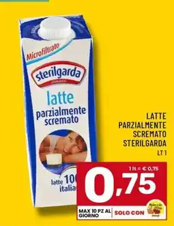 Il Centesimo Latte parzialmente scremato sterilgarda offerta