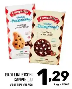 Il Centesimo Frollini ricchi Campiello offerta