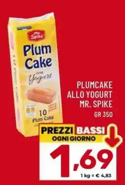 Il Centesimo Plum Cake con Yogurt Mr. Spike offerta