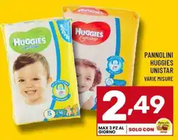 Il Centesimo Pannolini Huggies Unistar offerta
