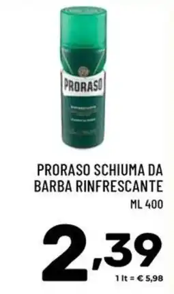 Il Centesimo Proraso schiuma da barba rinfrescante offerta