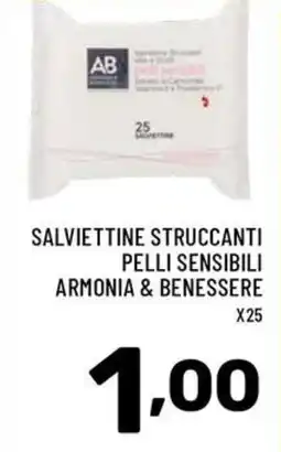 Il Centesimo Salviettine struccanti pelli sensibili armonia & benessere offerta