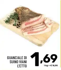 Il Centesimo Guanciale di suino Viani offerta