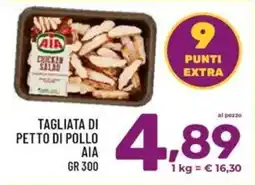 Il Centesimo Tagliata di petto di pollo AIA offerta