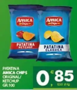Despar Sicilia Patatina Amica Chips Original offerta