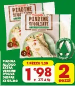 Despar Sicilia Piadine sfogliate offerta