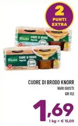 Il Centesimo Cuore di brodo Knorr offerta