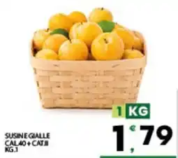 Despar Sicilia Susine gialle offerta