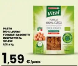 Despar Sicilia Fusilli 100% Ceci Vital offerta