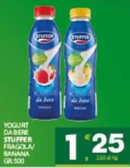 Despar Sicilia Yogurt da bere Stuffer Fragola/Banana offerta