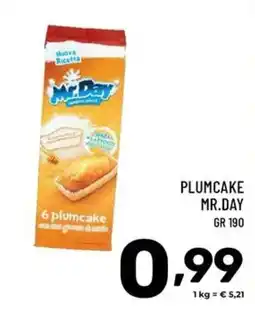 Il Centesimo Plumcake Mr. Day offerta