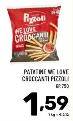 Il Centesimo Patatine We Love Croccanti Pizzoli offerta
