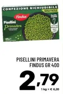 Il Centesimo Pisellini Primavera Findus offerta