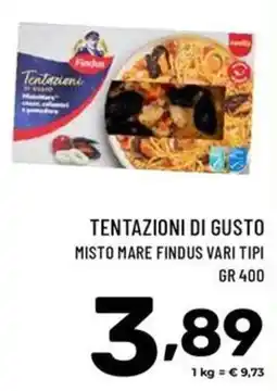 Il Centesimo Tentazioni di gusto misto mare Findus offerta