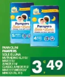 Despar Sicilia Pampers Sole e Luna offerta