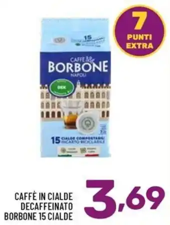 Il Centesimo Caffè in cialde decaffeinato Borbone offerta
