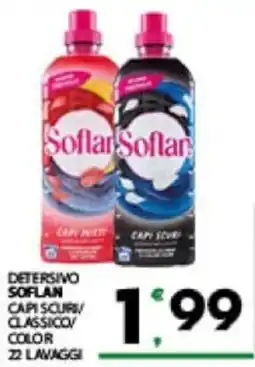 Despar Sicilia Detersivo Soflan capi scuri/ classico/ color offerta