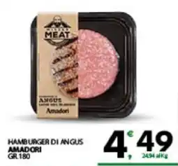 Despar Sicilia Hamburger di Angus Amadori offerta