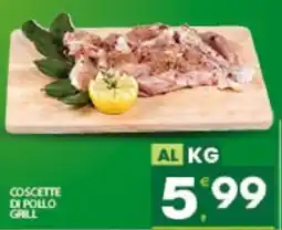 Despar Sicilia Coscette di pollo grill offerta