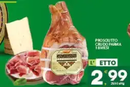 Despar Sicilia Prosciutto crudo Parma offerta