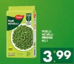 Despar Sicilia Piselli Novelli Findus offerta