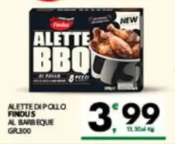 Despar Sicilia Alette di pollo Findus al barbecue offerta