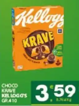 Despar Sicilia Choco Krave Kellogg's offerta