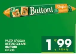 Despar Sicilia Pasta sfoglia rettangolare Buitoni offerta