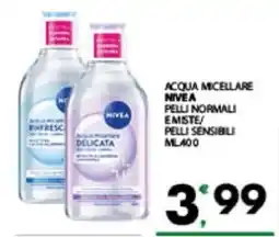 Despar Sicilia Acqua micellare Nivea offerta