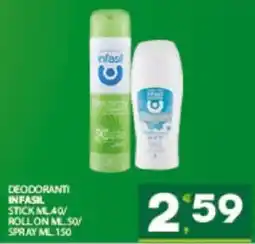 Despar Sicilia Deodoranti Infasil offerta