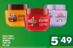 Despar Sicilia Maschera per capelli Elvive offerta