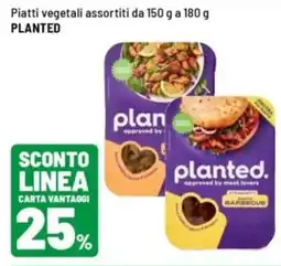 Iper La Grande Piatti vegetali assortiti PLANTED offerta