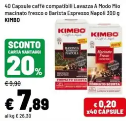 Iper La Grande Capsule caffè compatibili Lavazza A Modo Mio offerta