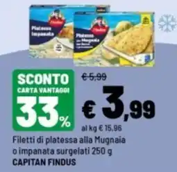Iper La Grande Filetti di platessa alla Mugnaia o impanata offerta