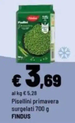 Iper La Grande Pisellini primavera surgelati FINDUS offerta