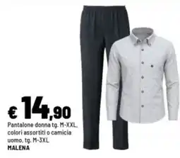 Iper La Grande Pantalone donna o camicia uomo Malena offerta