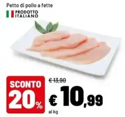 Iper La Grande Petto di pollo a fette offerta
