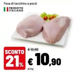 Iper La Grande Fesa di tacchino a pezzi offerta