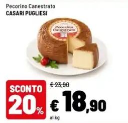 Iper La Grande Pecorino Canestrato Casari Pugliesi offerta