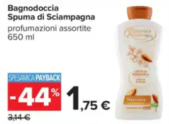 Carrefour Bagnodoccia Spuma di Sciampagna offerta