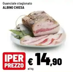 Iper La Grande Guanciale stagionato Albino Chiesa offerta