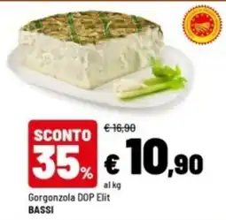 Iper La Grande Gorgonzola DOP Elit Bassi offerta